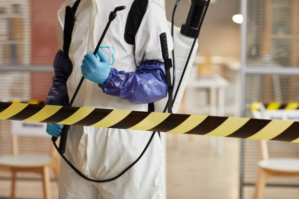 Professional Blood Cleanup technician working in Charlottesville, IN